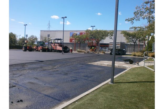 Obras viales aparcamientos